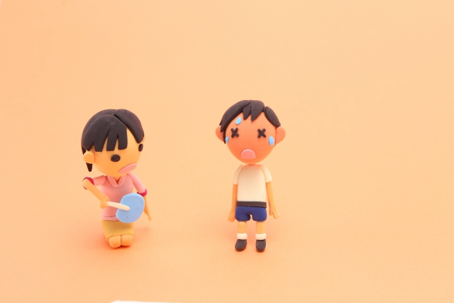 熱中症の様子
